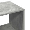 Betonszürke szerelt fa ruhásszekrény 80 x 40 x 110 cm