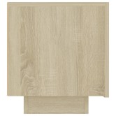Sonoma-tölgy színű forgácslap éjjeliszekrény 100 x 35 x 40 cm Sonoma-tölgy színű forgácslap éjjeliszekrény 100 x 35 x 40 cm