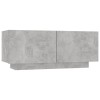 Betonszürke forgácslap éjjeliszekrény 100 x 35 x 40 cm