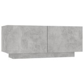 Betonszürke forgácslap éjjeliszekrény 100 x 35 x 40 cm