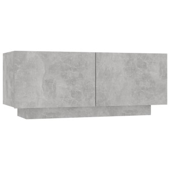 Betonszürke forgácslap éjjeliszekrény 100 x 35 x 40 cm