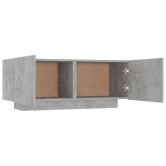 Betonszürke forgácslap éjjeliszekrény 100 x 35 x 40 cm