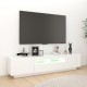 Fehér tv-szekrény led-lámpákkal 180 x 35 x 40 cm Fehér tv-szekrény led-lámpákkal 180 x 35 x 40 cm