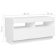 Fehér tv-szekrény led-lámpákkal 180 x 35 x 40 cm Fehér tv-szekrény led-lámpákkal 180 x 35 x 40 cm