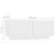 Fehér tv-szekrény led-lámpákkal 180 x 35 x 40 cm Fehér tv-szekrény led-lámpákkal 180 x 35 x 40 cm