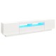 Fehér tv-szekrény led-lámpákkal 200 x 35 x 40 cm Fehér tv-szekrény led-lámpákkal 200 x 35 x 40 cm