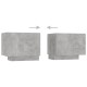 Betonszürke tv-szekrény led-lámpákkal 260 x 35 x 40 cm Betonszürke tv-szekrény led-lámpákkal 260 x 35 x 40 cm
