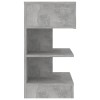2 db betonszürke éjjeliszekrény 40 x 35 x 65 cm