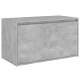 Betonszürke forgácslap előszobapad 80 x 40 x 45 cm Betonszürke forgácslap előszobapad 80 x 40 x 45 cm
