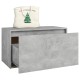 Betonszürke forgácslap előszobapad 80 x 40 x 45 cm Betonszürke forgácslap előszobapad 80 x 40 x 45 cm