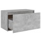 Betonszürke forgácslap előszobapad 80 x 40 x 45 cm Betonszürke forgácslap előszobapad 80 x 40 x 45 cm