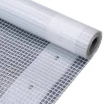 2 db fehér takaróponyva 260 g/m² 4 x 4 m