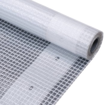 2 db fehér takaróponyva 260 g/m² 4 x 6 m