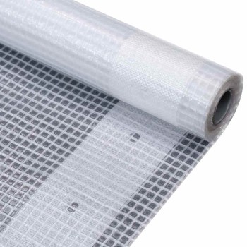 2 db fehér takaróponyva 260 g/m² 4 x 10 m