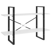 5 szintes fehér szerelt fa könyvszekrény 100 x 30 x 175 cm 5 szintes fehér szerelt fa könyvszekrény 100 x 30 x 175 cm