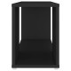 Fekete forgácslap tv-szekrény 60 x 24 x 32 cm Fekete forgácslap tv-szekrény 60 x 24 x 32 cm