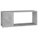 Betonszürke forgácslap tv-szekrény 80 x 24 x 32 cm