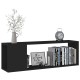 Fekete forgácslap tv-szekrény 100 x 24 x 32 cm Fekete forgácslap tv-szekrény 100 x 24 x 32 cm
