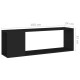 Fekete forgácslap tv-szekrény 100 x 24 x 32 cm Fekete forgácslap tv-szekrény 100 x 24 x 32 cm