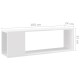 Magasfényű fehér forgácslap tv-szekrény 100 x 24 x 32 cm Magasfényű fehér forgácslap tv-szekrény 100 x 24 x 32 cm