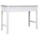 Fehér tömör császárfa íróasztal 108 x 45 x 76 cm Fehér tömör császárfa íróasztal 108 x 45 x 76 cm