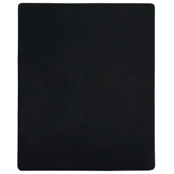 2 db fekete pamutdzsörzé gumis lepedő 90 x 200 cm