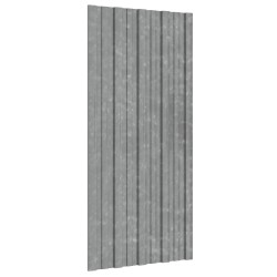 Tetőpanel 12 pcs ezüst 100 x 45 cm horganyzott acél