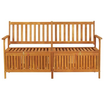 Tömör akácfa tárolópad 148 cm