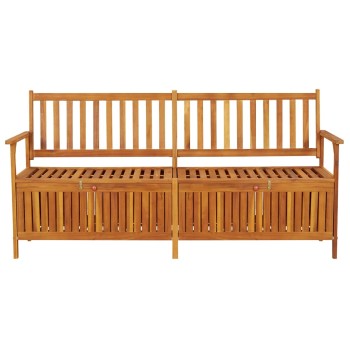 Tömör akácfa tárolópad 170 cm