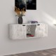 Betonszürke forgácslap tv-szekrény 88,5 x 27,5 x 30,5 cm Betonszürke forgácslap tv-szekrény 88,5 x 27,5 x 30,5 cm