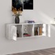 Betonszürke forgácslap tv-szekrény 88,5 x 27,5 x 30,5 cm Betonszürke forgácslap tv-szekrény 88,5 x 27,5 x 30,5 cm