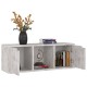 Betonszürke forgácslap tv-szekrény 88,5 x 27,5 x 30,5 cm Betonszürke forgácslap tv-szekrény 88,5 x 27,5 x 30,5 cm