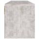 Betonszürke forgácslap tv-szekrény 88,5 x 27,5 x 30,5 cm Betonszürke forgácslap tv-szekrény 88,5 x 27,5 x 30,5 cm