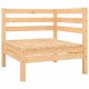 12 részes tömör fenyőfa kerti bútorgarnitúra