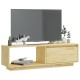 Tömör fenyőfa tv-szekrény 110 x 30 x 33,5 cm Tömör fenyőfa tv-szekrény 110 x 30 x 33,5 cm