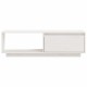 Fehér tömör fenyőfa tv-szekrény 110 x 30 x 33,5 cm Fehér tömör fenyőfa tv-szekrény 110 x 30 x 33,5 cm