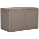 Barna pp rattan kerti tárolóláda 180 l Barna pp rattan kerti tárolóláda 180 l
