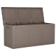 Barna pp rattan kerti tárolóláda 270 l Barna pp rattan kerti tárolóláda 270 l