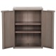 Barna pp rattan kerti tárolószekrény 65 x 45 x 88 cm Barna pp rattan kerti tárolószekrény 65 x 45 x 88 cm