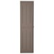 Barna pp rattan kerti tárolószekrény 65 x 45 x 172 cm