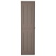 Barna pp rattan kerti tárolószekrény 65 x 45 x 172 cm