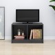 Szürke tömör fenyőfa tv-szekrény 70 x 33 x 42 cm Szürke tömör fenyőfa tv-szekrény 70 x 33 x 42 cm