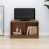 Mézbarna tömör fenyőfa tv-szekrény 70 x 33 x 42 cm