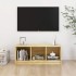 Tömör fenyőfa tv-szekrény 104 x 33 x 41 cm