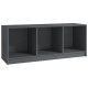 Szürke tömör fenyőfa tv-szekrény 104 x 33 x 41 cm Szürke tömör fenyőfa tv-szekrény 104 x 33 x 41 cm
