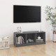 Szürke tömör fenyőfa tv-szekrény 104 x 33 x 41 cm Szürke tömör fenyőfa tv-szekrény 104 x 33 x 41 cm