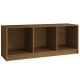 Mézbarna tömör fenyőfa tv-szekrény 104 x 33 x 41 cm Mézbarna tömör fenyőfa tv-szekrény 104 x 33 x 41 cm