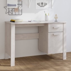 Fehér tömör fenyőfa asztal 113 x 50 x 75 cm