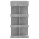 Betonszürke forgácslap bárasztal tárolópolccal 100x50x101,5 cm Betonszürke forgácslap bárasztal tárolópolccal 100x50x101,5 cm