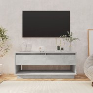 Betonszürke forgácslap tv-szekrény 102 x 41 x 44 cm